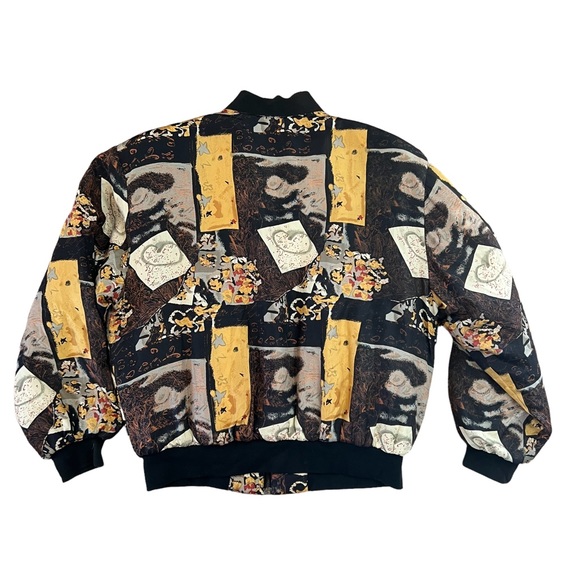 Vintage Metro Express Silk Jacket - Picture 3 of 3